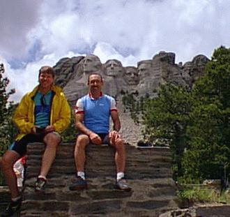 Mount Rushmore with Mike and Mark